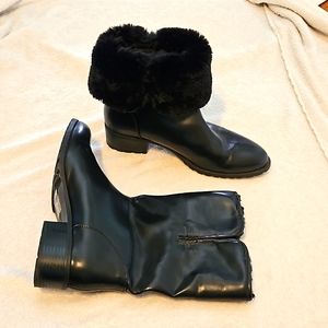 Laura Scott Fur Lined Booties